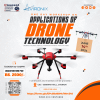 Hands on Workshop in Applications of Drone Technology 2024 Workshop Poster